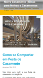 Mobile Screenshot of noivacasamento.com